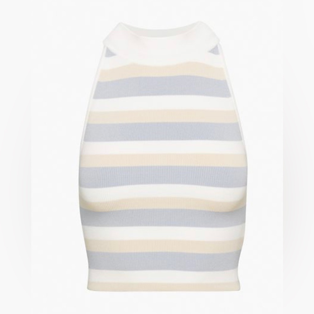 Aritzia Babaton Stripe Sweater Tank Top